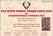 Fly with WINGS TRADE EXPO 2018 on International Women’s Day