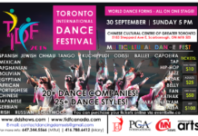 Toronto International Dance (Indoor-Fall)Festival on 30th September, 2018